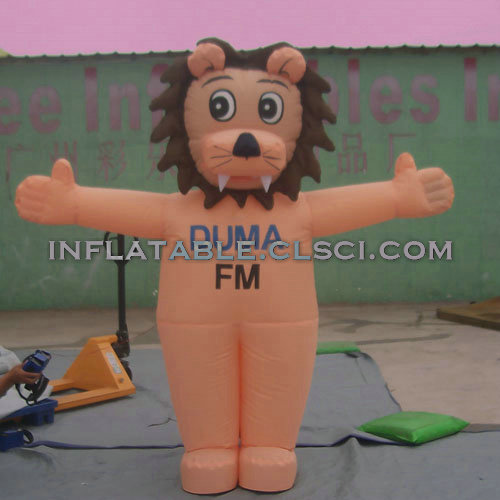 M1-255 Lion Inflatable Moving Cartoon
