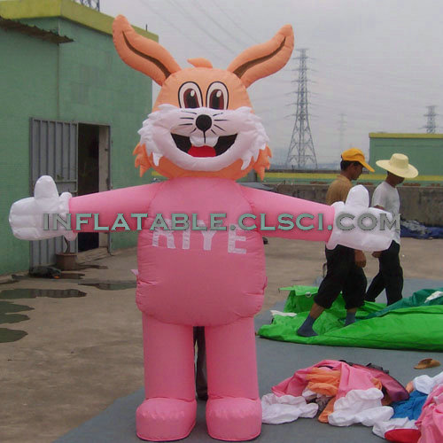 M1-256 Rabbit Inflatable Moving Cartoon