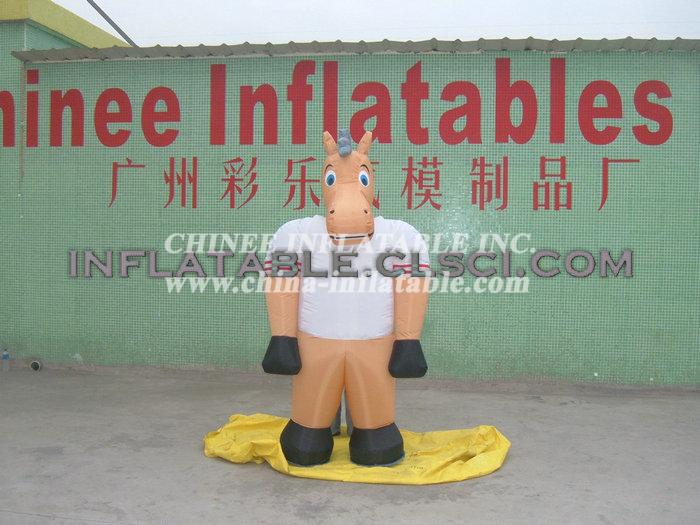 M1-7 Horse Inflatable Moving Cartoon