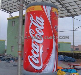 S4-276 Coca-Cola-mainos puhalletaan