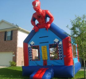 T2-1149 Spider-Man Supersankari puhallettava trampoliini