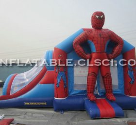 T2-1157 Spider-Man Supersankari puhallettava trampoliini
