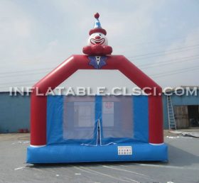 T2-119 Hyvää klovni puhallettava trampoliini