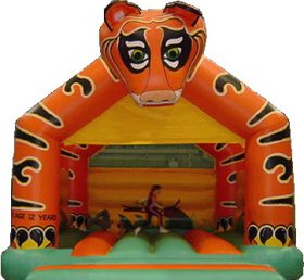 T2-126 Tiger puhallettava trampoliini
