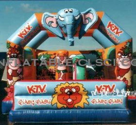 T2-1372 Elefantti puhallettava trampoliini