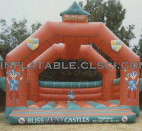 T2-1432 Castle puhallettava trampoliini