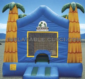 T2-1440 Jungle teema puhallettava trampoliini