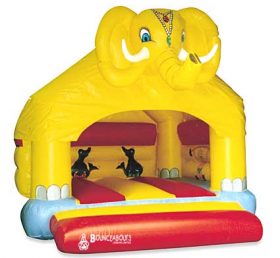 T2-187 Elefantti puhallettava trampoliini