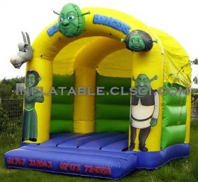T2-2007 Shrek puhallettava trampoliini