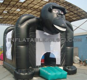 T2-2521 Gorilla puhallettava trampoliini