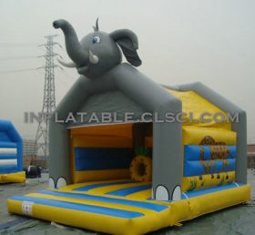 T2-2533 Elefantti puhallettava trampoliini