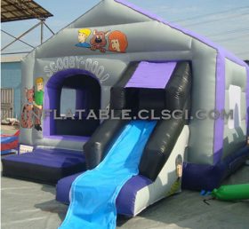 T2-2645 Scooby Doo puhallettava trampoliini