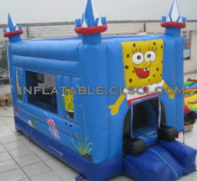 T2-3099 SpongeBob hyppää rakennuksen linnaan