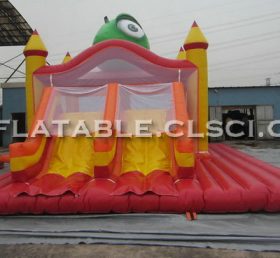 T2-3201 Xiaohuang kansan puhallettava trampoliini