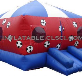 T2-634 Jalkapallo puhallettava trampoliini