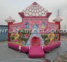 T2-682 Prinsessa puhallettava trampoliini