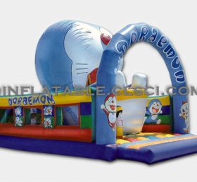 T2-738 Doraemon puhallettava trampoliini