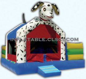 T2-744 Koiran puhallettava trampoliini