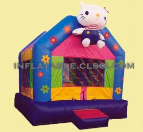 T2-959 Hello Kitty puhallettava trampoliini