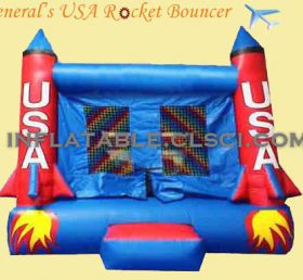 T2-967 Amerikkalainen raketti puhallettava trampoliini