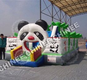 T64 Panda bambu puhallettava puku