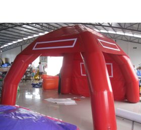 Tent1-318 Punainen mainos kupoli puhallettava teltta