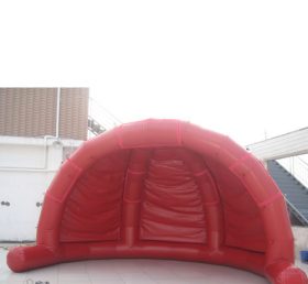 Tent1-325 Punainen ulkona puhallettava teltta