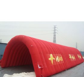 Tent1-364 Punainen puhallettava tunnelin teltta
