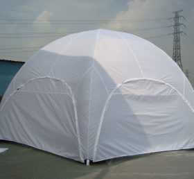 Tent1-405 23-jalkainen puhallettava valkoinen hämähäkki teltta