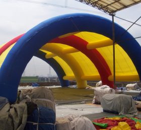 Tent1-45 Giant värillinen puhallettava teltta