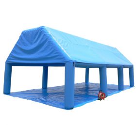 Tent1-455 Sininen puhallettava teltta