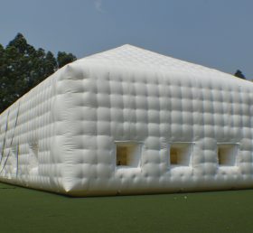 Tent1-457 Giant valkoinen kestävä puhallettava teltta