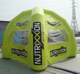 Tent1-437 Keltainen puhallettava teltta
