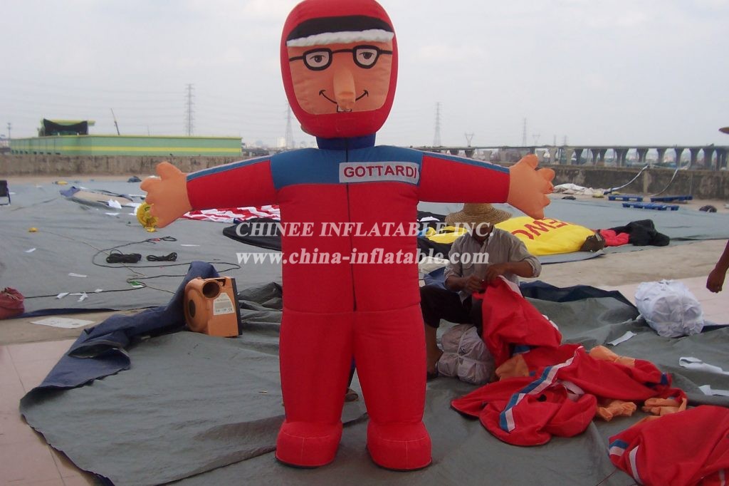 M1-284 Tall Man Inflatable Moving Cartoon