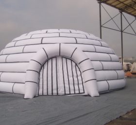 Tent1-389 Valkoinen puhallettava teltta
