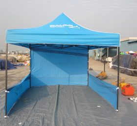 F1-5 Kaupallinen sininen taitettava teltta