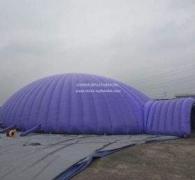 Tent1-501 Giant violetti puhallettava teltta