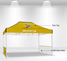 F2-7 10X152 puoli-sivuseinän taitettava teltta/mainos teltta