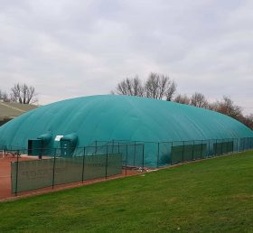 Tent3-010 68,8 M 35,5 M kaksikerroksinen kupu neljällä tenniskentällä Sutton Sports Village