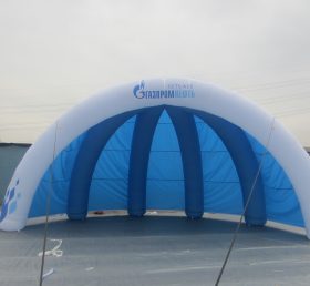 tent1-326 Korkealaatuinen sininen puhallettava teltta