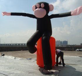 D2-110 Puhallettava apina ilmatanssija mainontaan