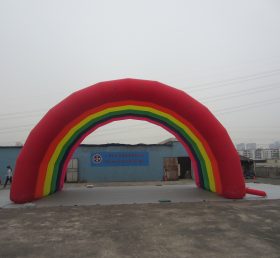 Arch2-354 Rainbow-puhallettava kaari
