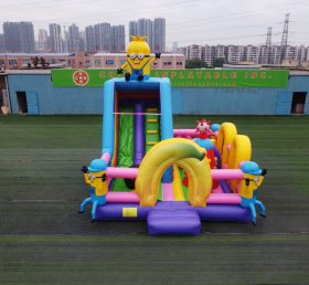 T6-3560 Xiaohuang kansan puhallettava yhdistelmä hyppää linna puhallettava liukumäki lasten leikkipaikka
