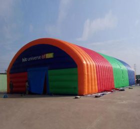 Tent1-4438 Väri suuri puhallettava näyttely teltta