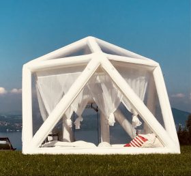 Tent1-5018 Läpinäkyvä kupla talo puhallettava teltta retkeilymaja