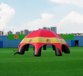 Tent1-4167 50-jalkainen puhallettava sotilashämähäkki teltta