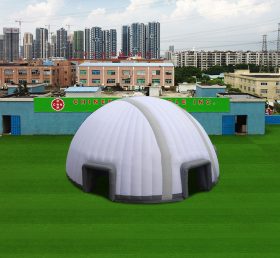 Tent1-4503 Valkoinen puhallettava kupoli