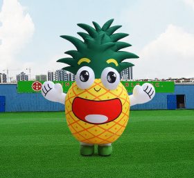 S4-604 Muoti jättiläinen hedelmä ananas puhallettava mainonta ulkona näyttö